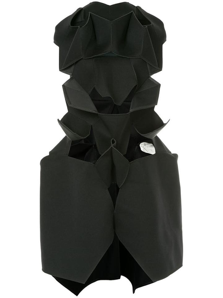 Junya Watanabe Comme Des Garçons Pre-owned Geometric Cut-detail Dress