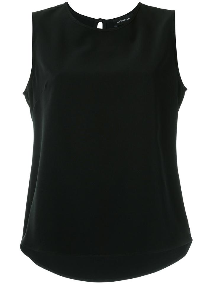 Olympiah - Plain Tank - Women - Polyester/spandex/elastane - 42, Black, Polyester/spandex/elastane