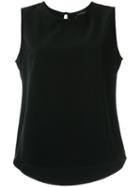 Olympiah - Plain Tank - Women - Polyester/spandex/elastane - 42, Black, Polyester/spandex/elastane