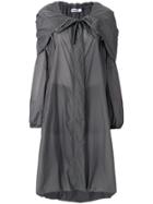Jil Sander Casual Asymmetric Coat - Grey