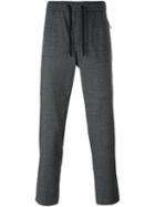 Dolce & Gabbana Checked Trousers, Men's, Size: 54, Grey, Spandex/elastane/virgin Wool