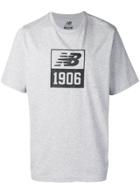 New Balance Logo Print T-shirt - Grey