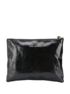 Isabel Marant Top-zip Clutch - Black