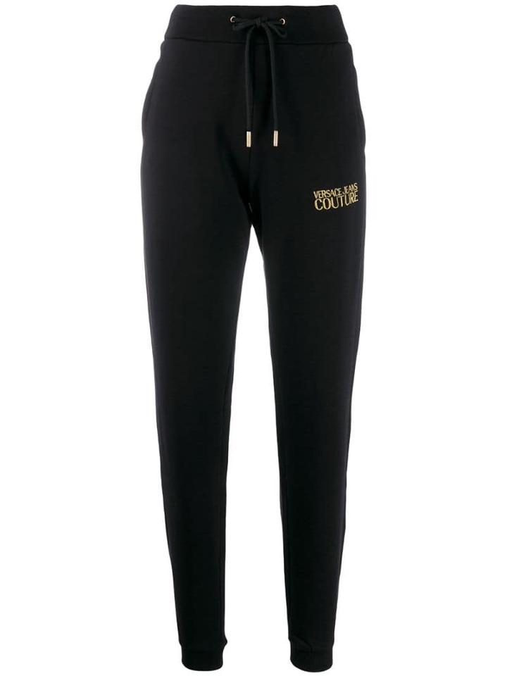 Versace Jeans Couture Slim-fit Sweatpants - Black