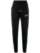 Versace Jeans Couture Slim-fit Sweatpants - Black