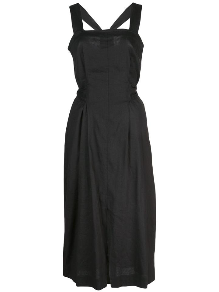 Vince Strappy Tank Dress - Black