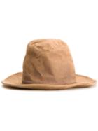 Kijima Takayuki Oversize Hat, Men's, Size: 59, Brown, Goat Skin