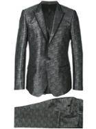 Dolce & Gabbana - Jacquard Lurex Suit - Men - Silk/polyamide/polyester/viscose - 48, Grey, Silk/polyamide/polyester/viscose
