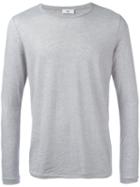 Closed Plain Sweatshirt, Men's, Size: Large, Grey, Cotton/cashmere