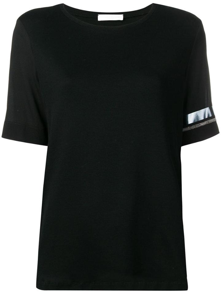 Fabiana Filippi Round Neck T-shirt - Black