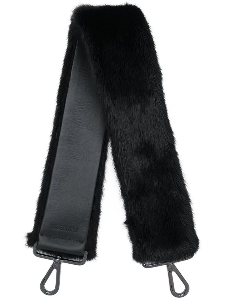 Max Mara Tirso Leather Strap - Black