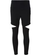 Lost & Found Ria Dunn Cut-out Detail Leggings, Women's, Size: M, Black, Polyamide/spandex/elastane
