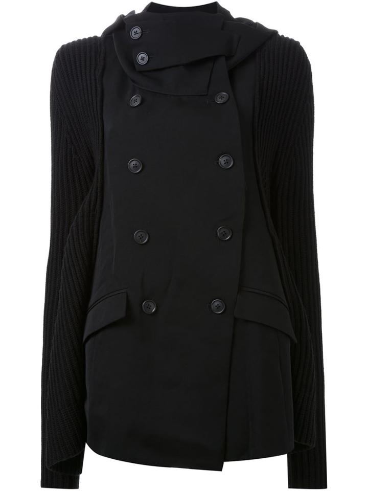 Rundholz Double Breasted Knitted Jacket