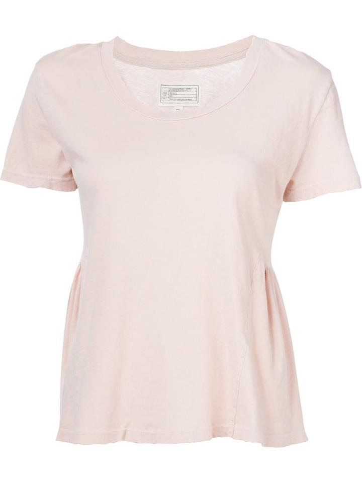 Current/elliott Pleat Detail T-shirt