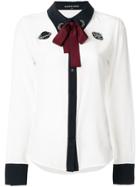 Aganovich Sharp Collar Shirt - White