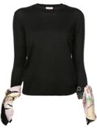 Emilio Pucci Round Neck Jumper - Black