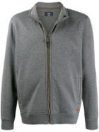 Hackett Knitted Sweat Jacket - Grey