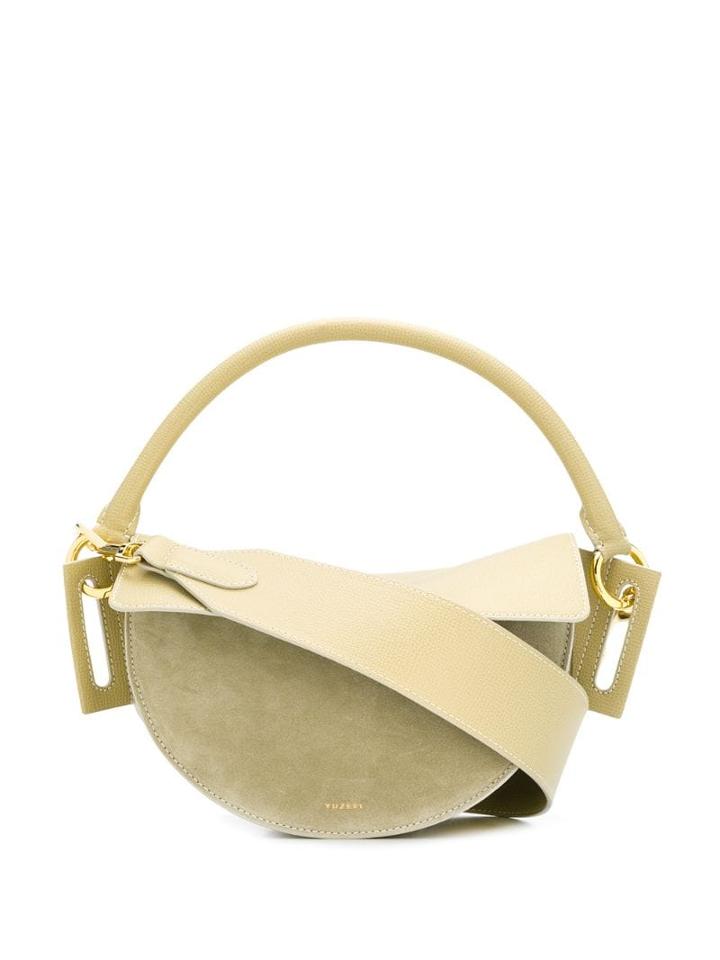 Yuzefi Curved Shape Shoulder Bag - Green