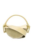 Yuzefi Curved Shape Shoulder Bag - Green