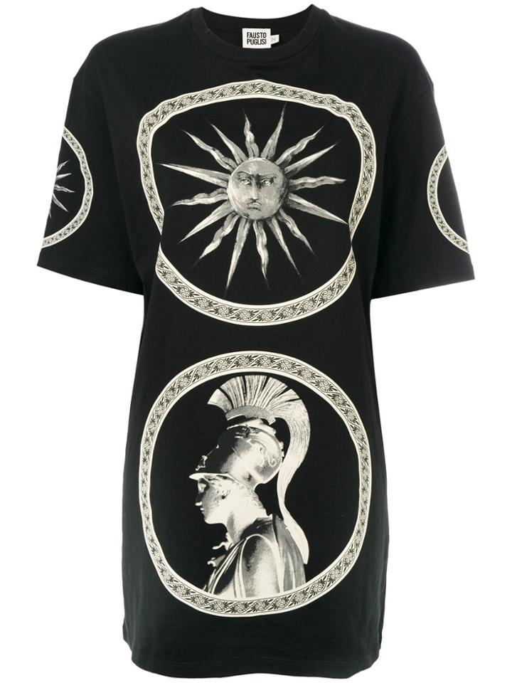 Fausto Puglisi Oversized Sun Print T-shirt - Unavailable