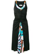 Emilio Pucci Centre Ruched Dress - Black