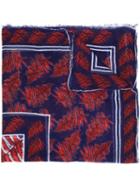 Yigal Azrouel 'fern Bandana' Scarf, Women's, Blue, Modal/cashmere