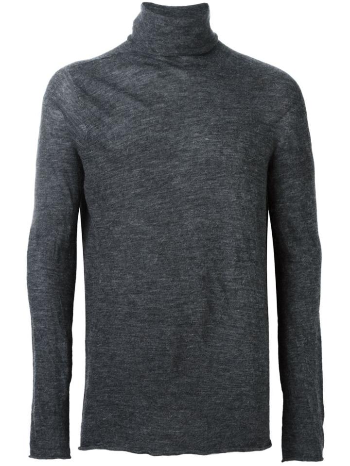Lost & Found Ria Dunn Seamless Roll Neck Jumper, Men's, Size: Xs, Grey, Alpaca/polyimide