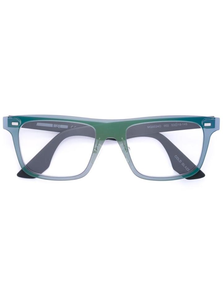 Mcq Alexander Mcqueen Colour Block Glasses
