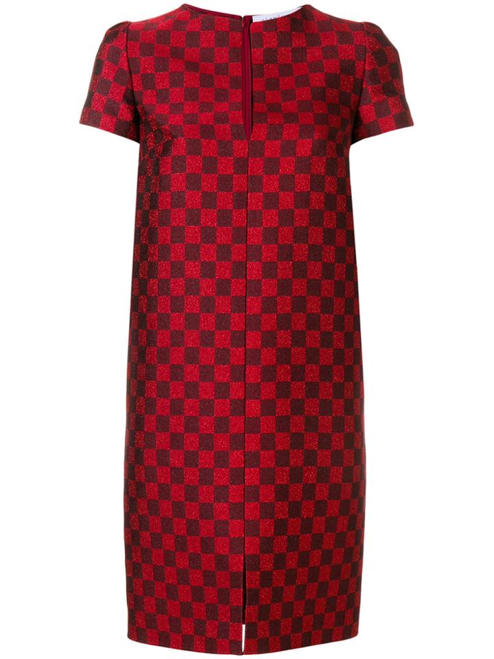 Gianluca Capannolo Checked Dress - Red
