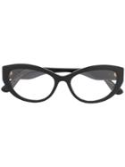 Dolce & Gabbana Eyewear Cat-eye Glasses - Black