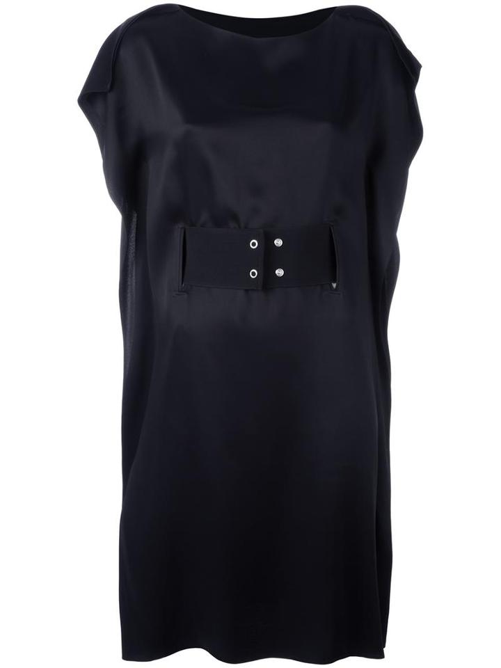 Mm6 Maison Margiela Rectangular Dress, Women's, Size: 40, Black, Acetate/viscose