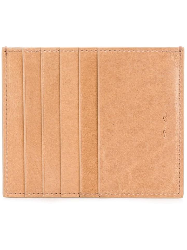 Rick Owens Billfold Cardholder - Neutrals