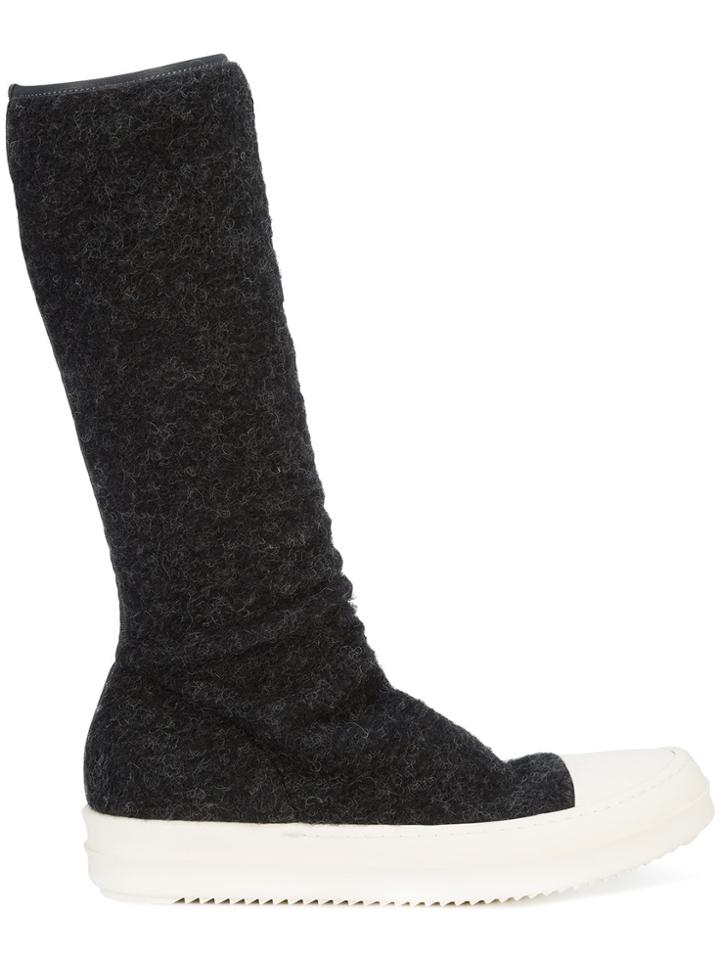 Rick Owens Drkshdw Sock Boots - Black
