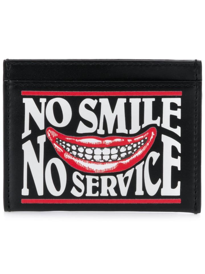 Stella Mccartney Print Card Holder - Black