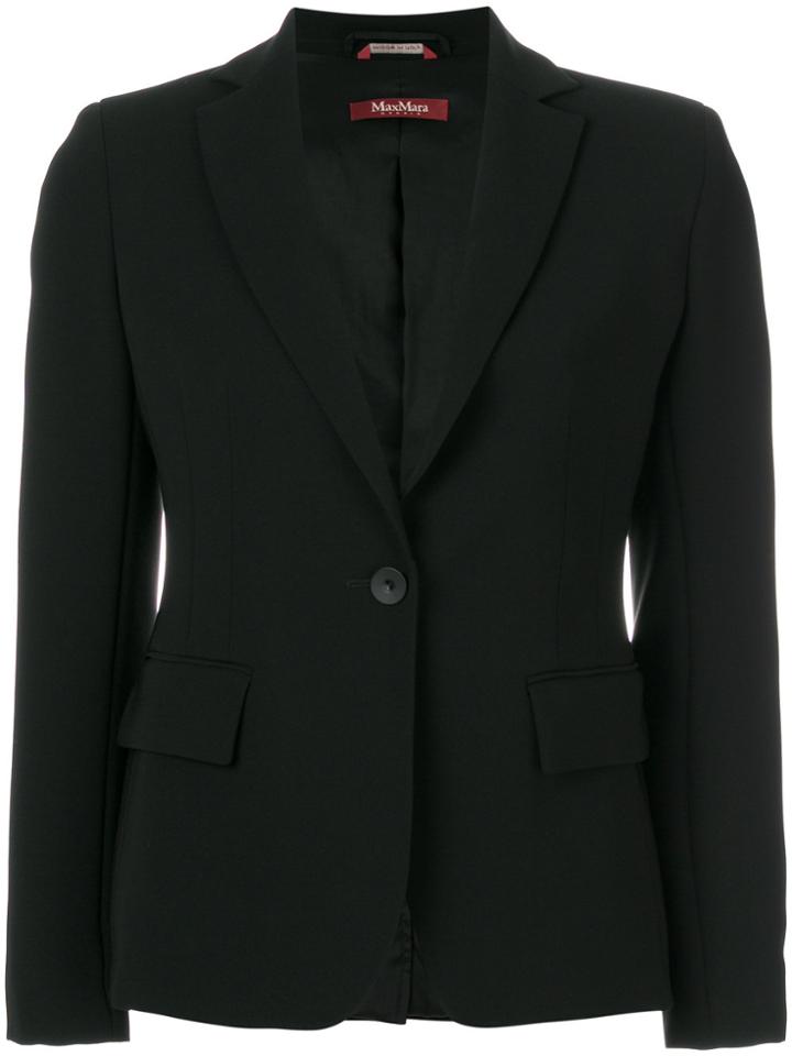 Max Mara Studio Scatola Blazer - Black