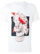 Neil Barrett Michelangelo David Print T-shirt - White