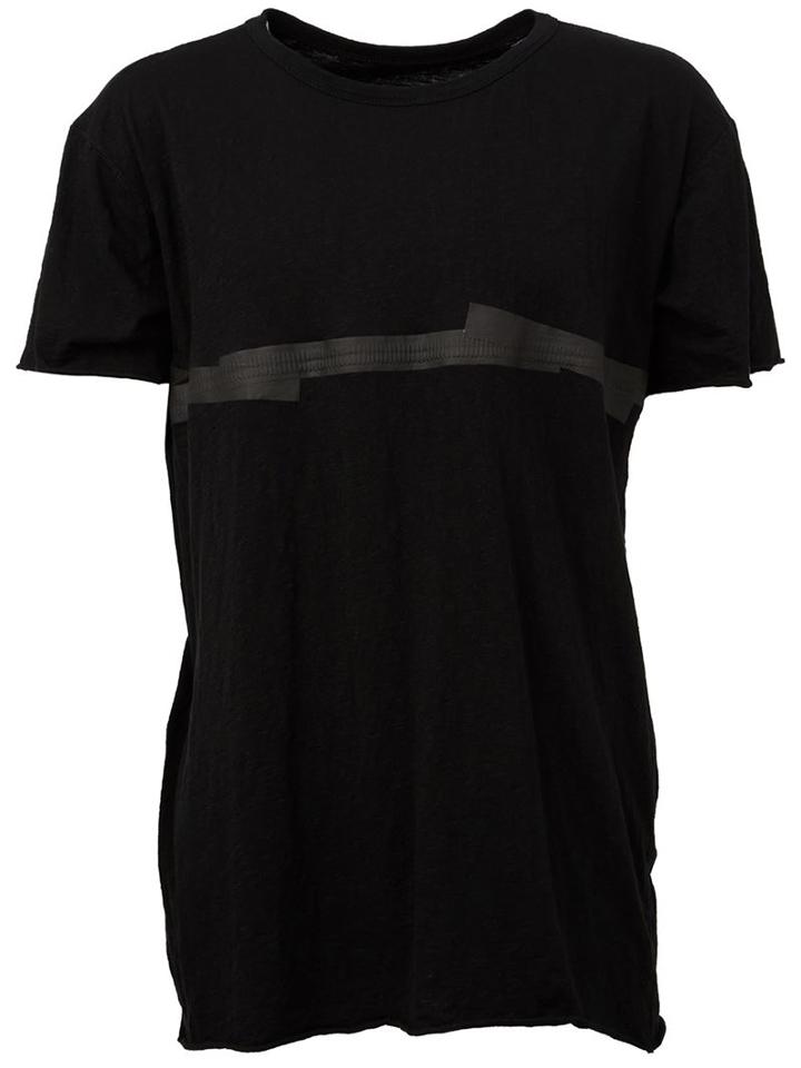 Isaac Sellam Experience Round Neck T-shirt, Men's, Size: Xxl, Black, Cotton