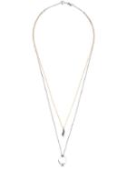 Puro Iosselliani Multi Chain Necklace, Women's, Metallic