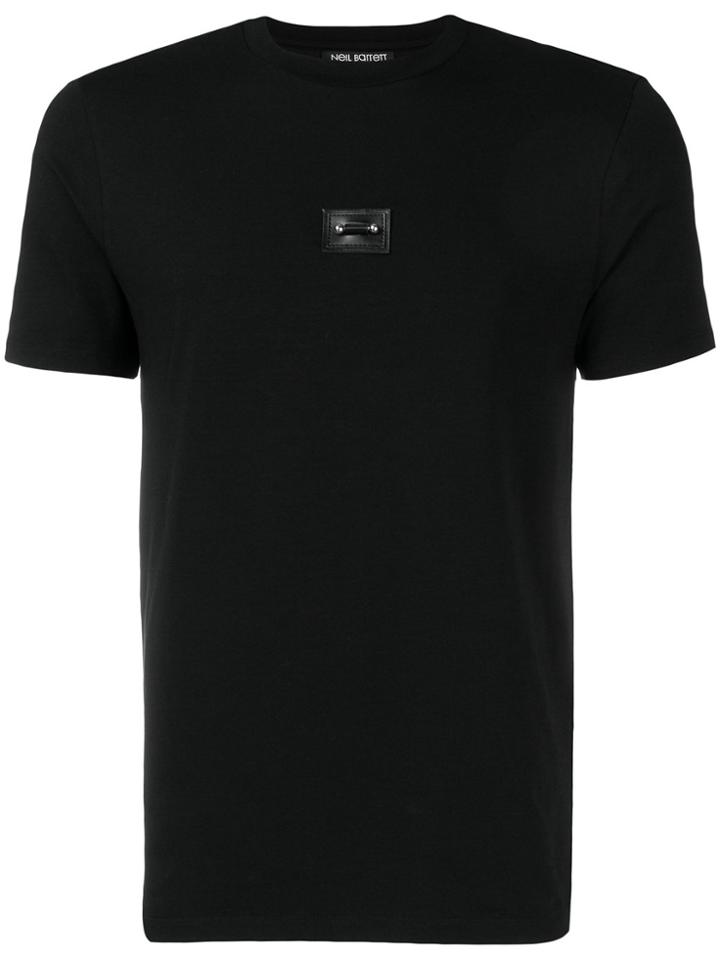 Neil Barrett Piercing Patch T-shirt - Black