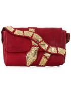 Red Valentino Snake Shoulder Bag