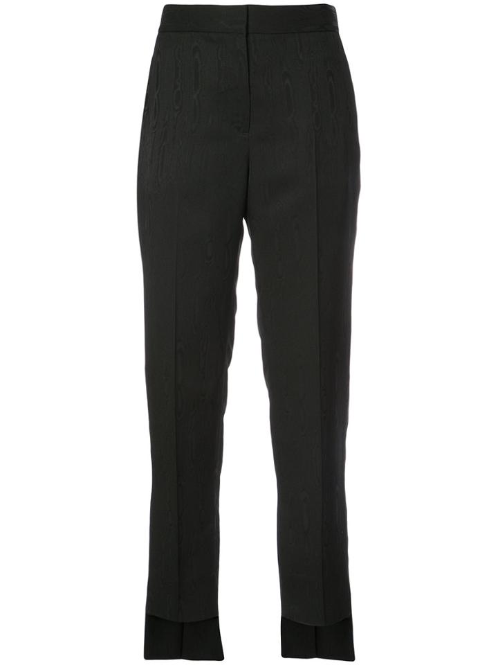 Rosetta Getty Straight-leg Cropped Trousers - Black