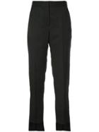 Rosetta Getty Straight-leg Cropped Trousers - Black