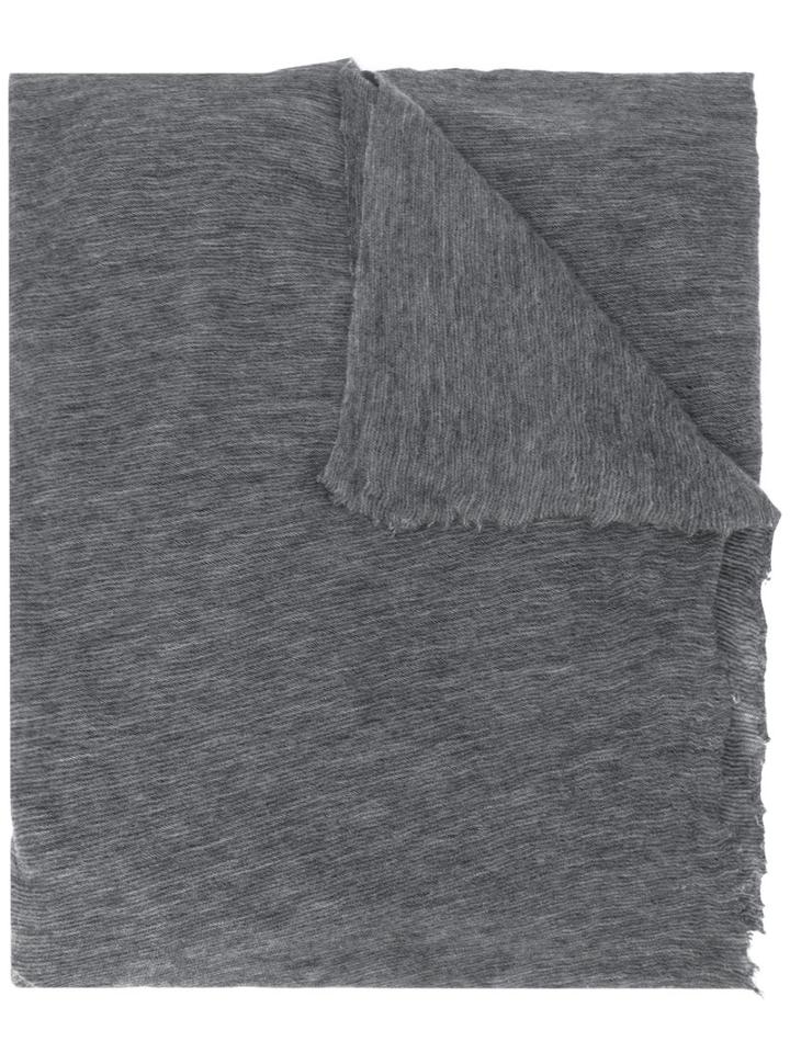 Isabel Marant Étoile - Classic Scarf - Women - Cashmere - One Size, Grey, Cashmere