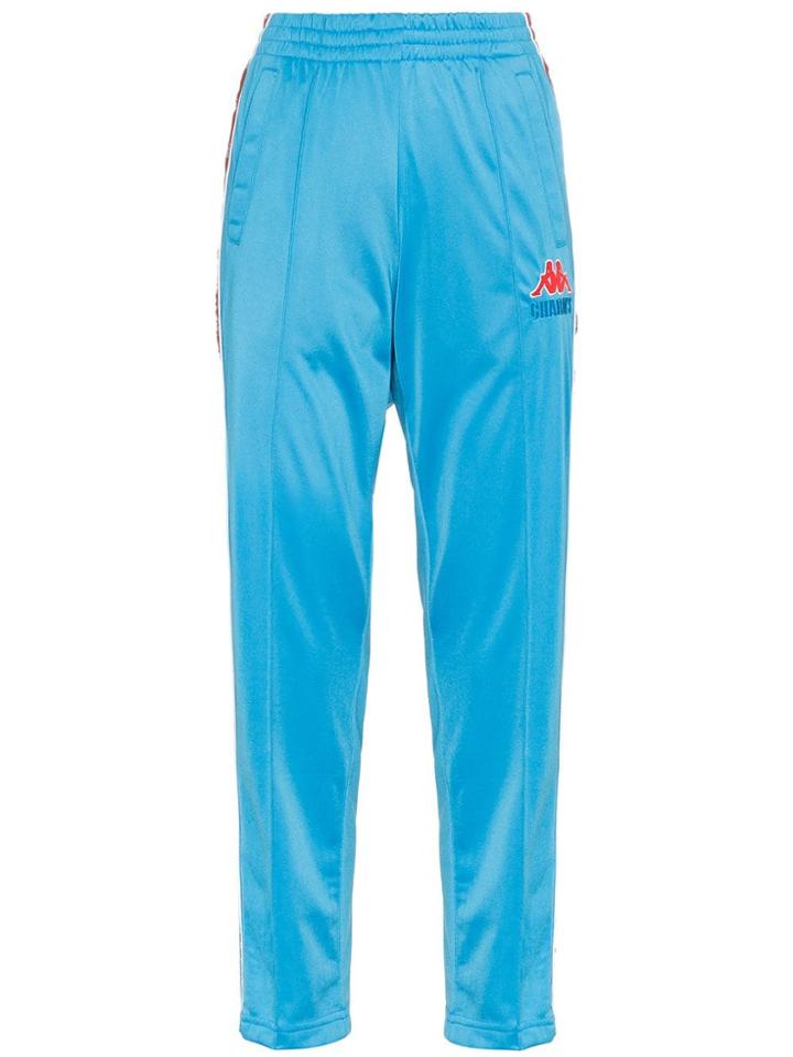 Charm's X Kappa Logo Tracksuit Bottoms - Blue