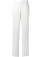 P.a.r.o.s.h. Palazzo Trousers, Women's, Size: Large, White, Polyester