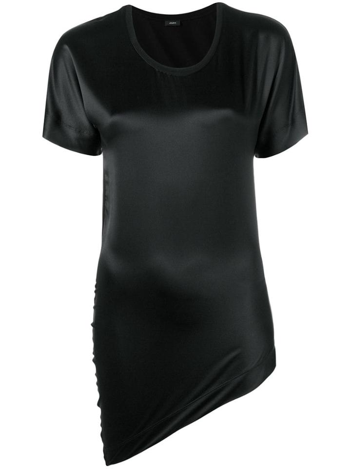 Joseph Asymmetric T-shirt - Black