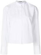 Jil Sander Classic Collarless Shirt - White