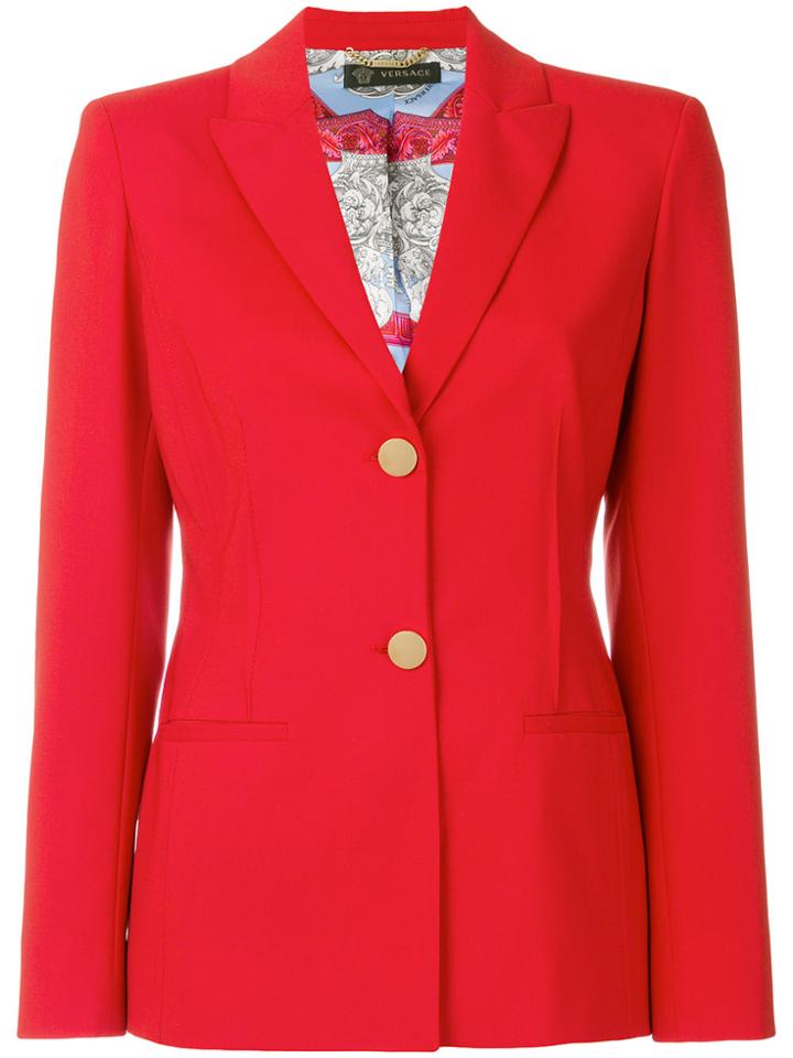Versace Classic Blazer - Red