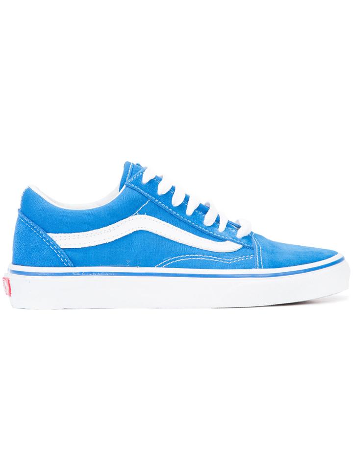 Vans Wavy Applique Lace-up Sneakers - Blue