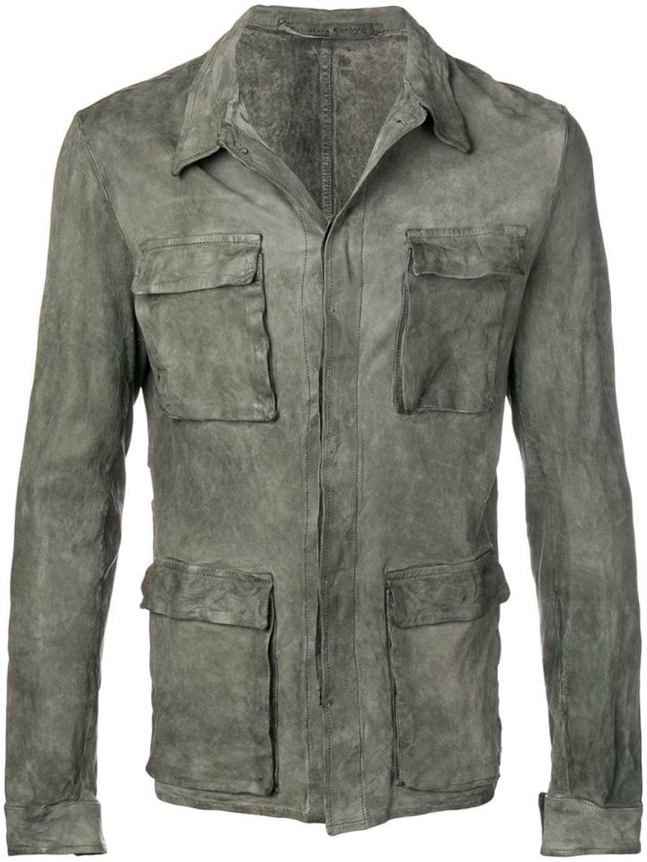 Salvatore Santoro Multi-pocket Jacket - Green